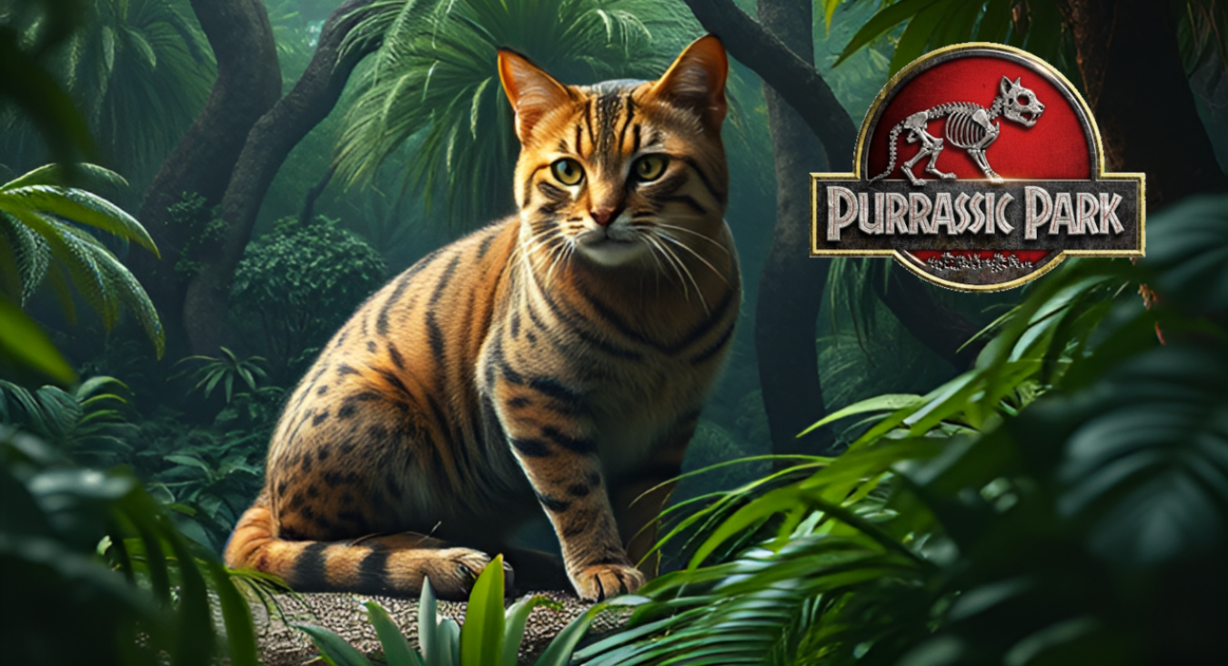 Welcome to Purrassic Park